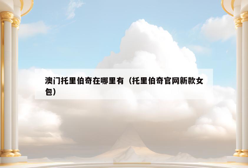 澳门托里伯奇在哪里有(托里伯奇官网新款女包)