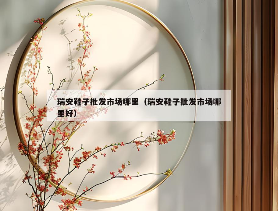 瑞安鞋子批发市场哪里(瑞安鞋子批发市场哪里好)