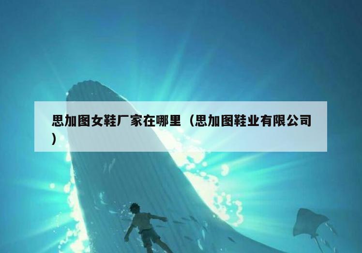 思加图女鞋厂家在哪里(思加图鞋业有限公司)