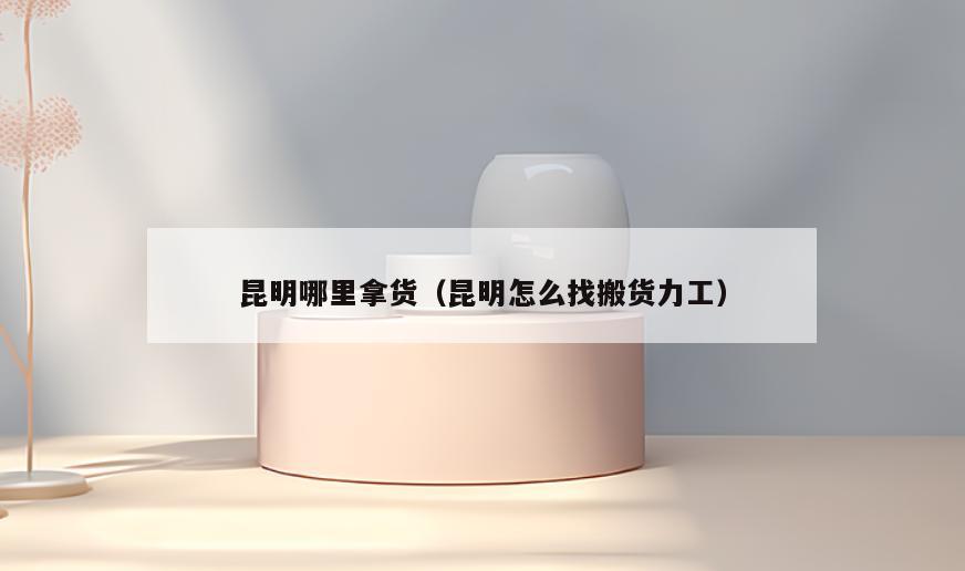 昆明哪里拿货(昆明怎么找搬货力工)
