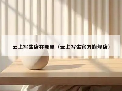 云上写生店在哪里（云上写生官方旗舰店）