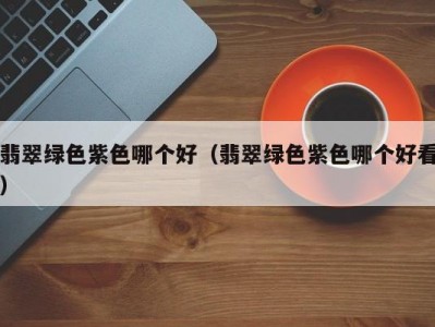 翡翠绿色紫色哪个好（翡翠绿色紫色哪个好看）