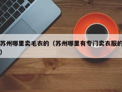 苏州哪里卖毛衣的（苏州哪里有专门卖衣服的）