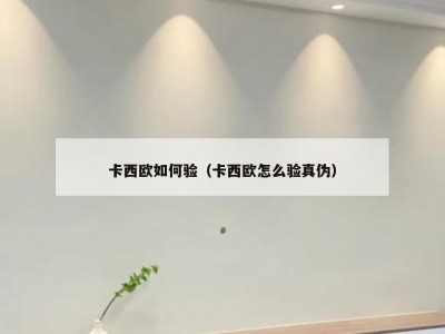 卡西欧如何验（卡西欧怎么验真伪）