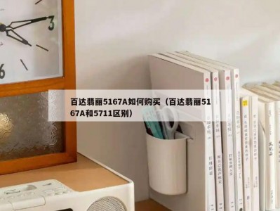 百达翡丽5167A如何购买（百达翡丽5167A和5711区别）