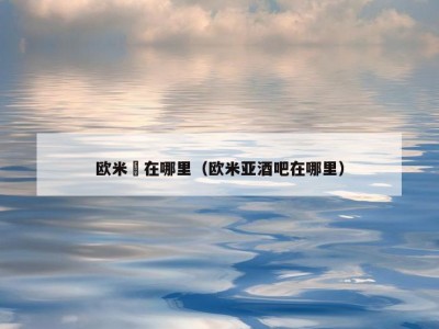 欧米媞在哪里（欧米亚酒吧在哪里）